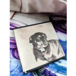 Gravírozott vászonkép